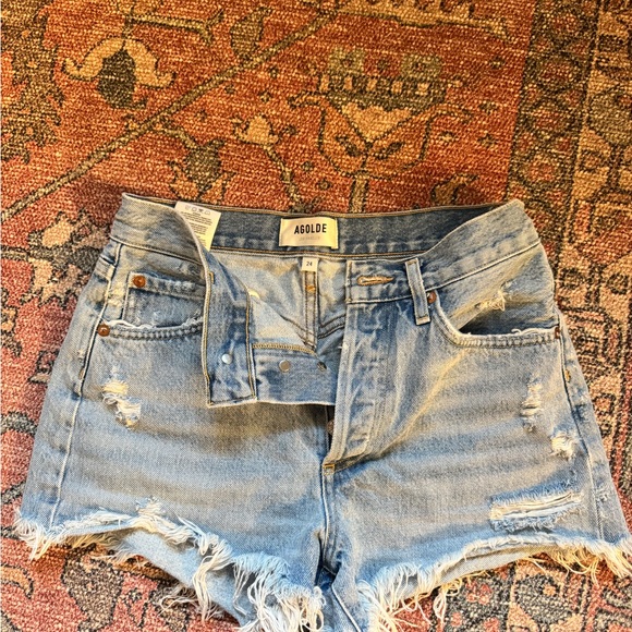 Agolde Parker Shorts - Picture 6 of 13